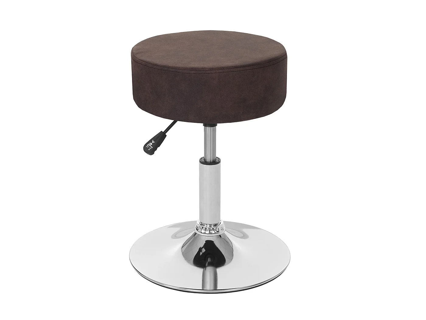 Tabouret MCW-C22,  brun foncé vintage