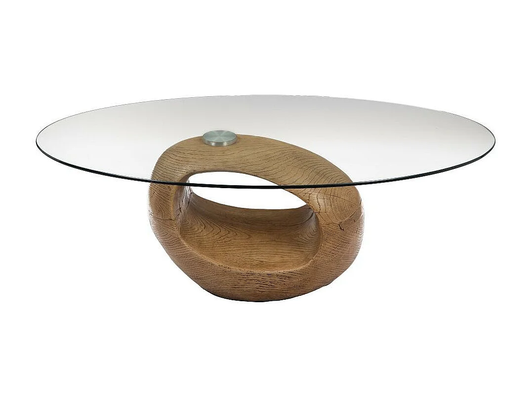 Table basse Rocher en chêne