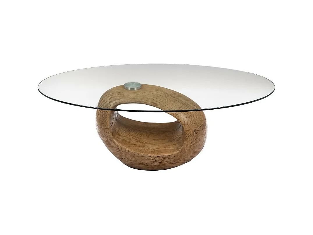 Table basse Rocher en chêne