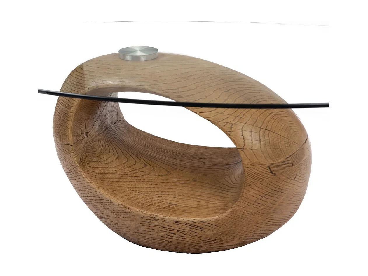 Table basse Rocher en chêne