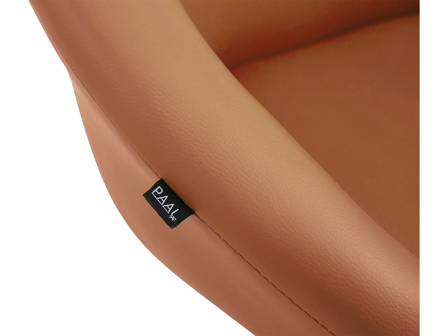 Tabourets de bar - Similicuir & Métal chromé - Marron clair - Miami V2