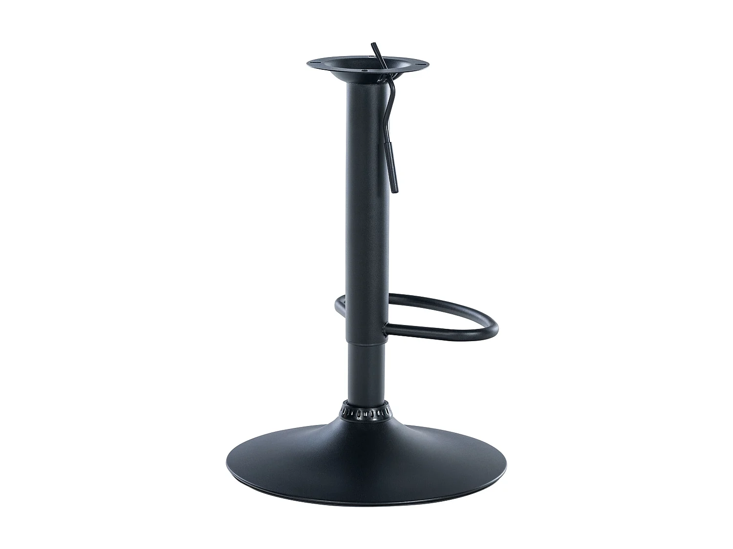 Tabouret de bar - Métal & Métal - Noir - Gestell 8 x 8