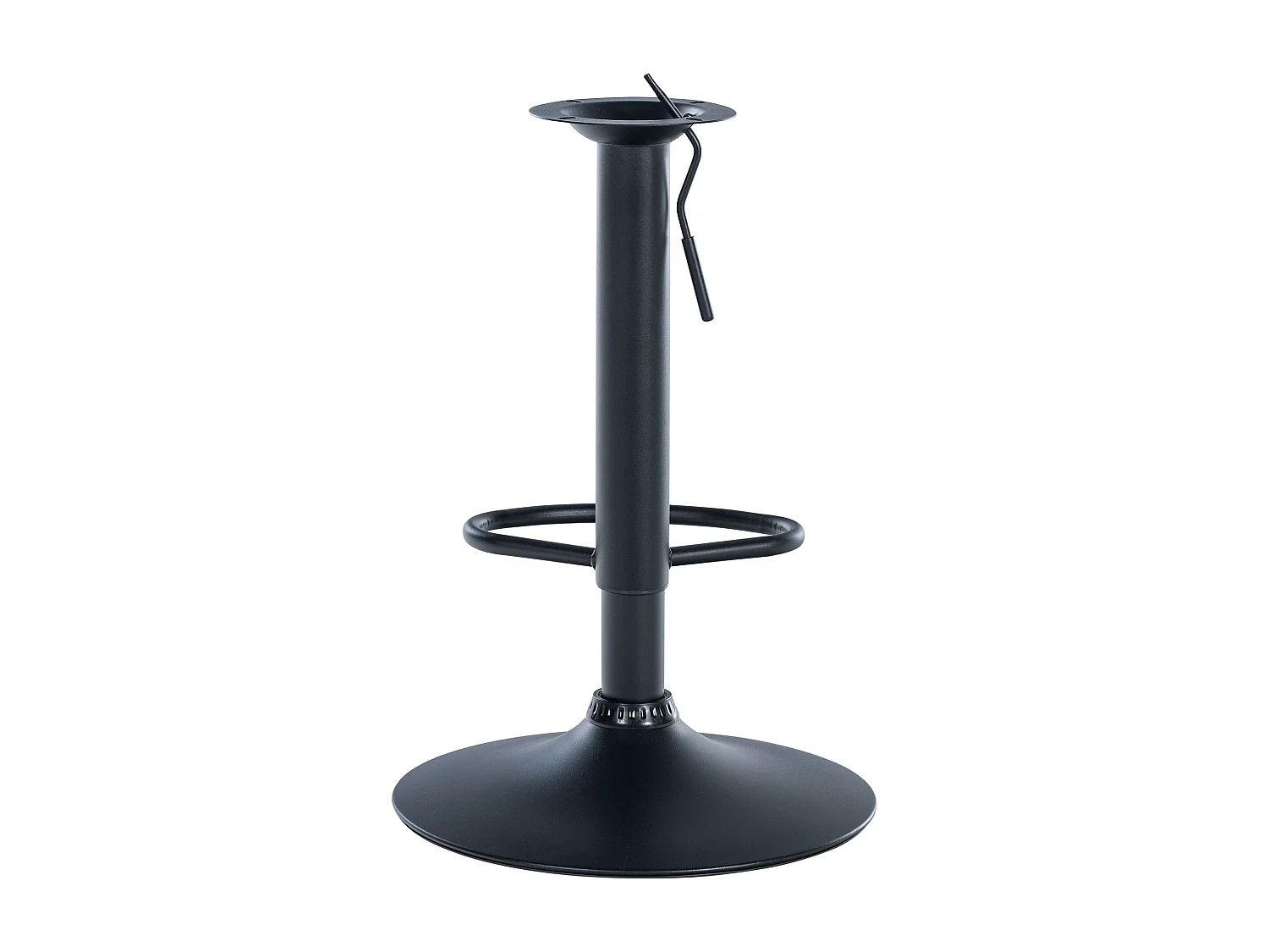 Tabouret de bar - Métal & Métal - Noir - Gestell 8 x 8