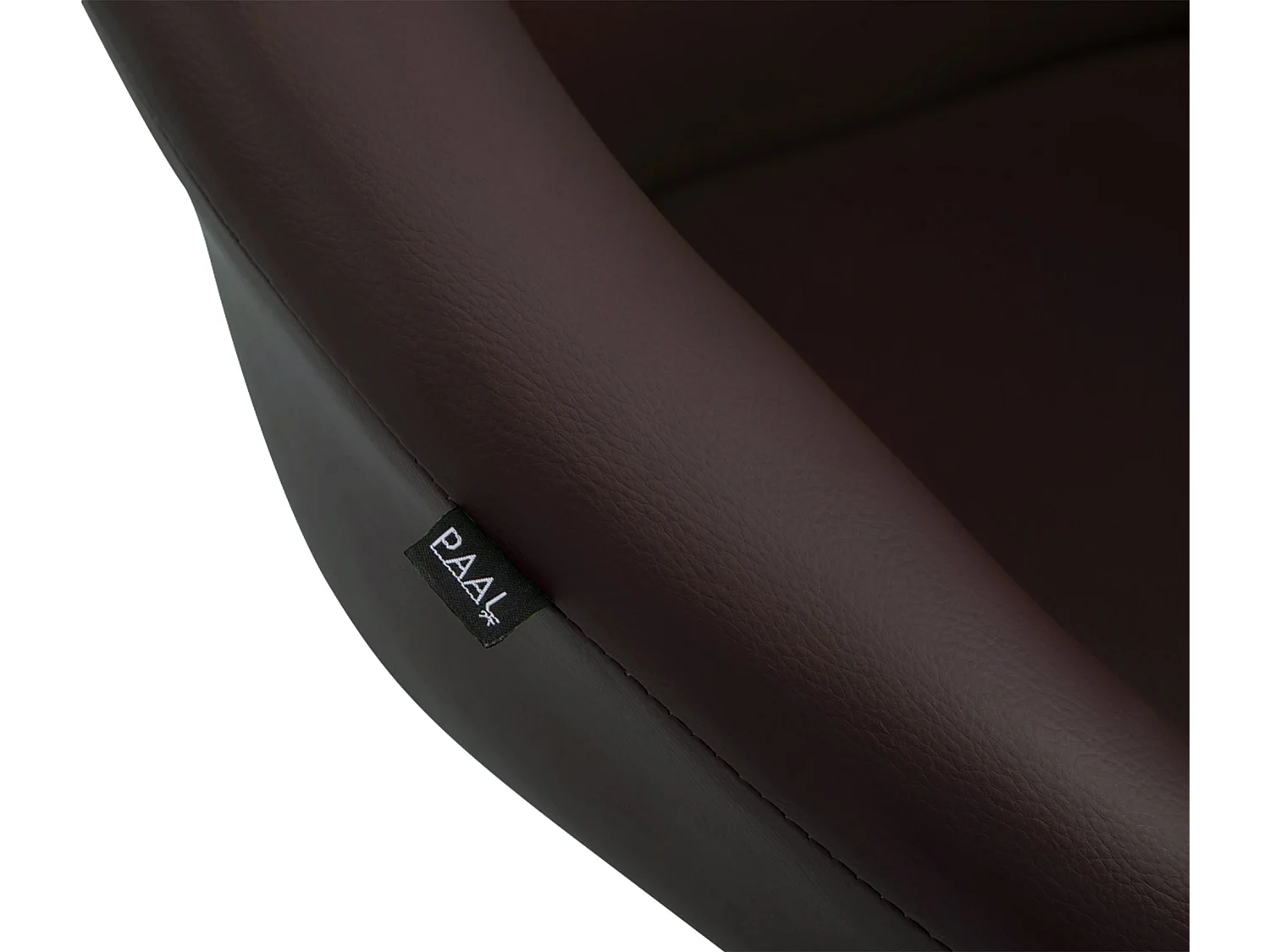 Barhocker - Kunstleder & Metall in Chromoptik - braun - Miami V2