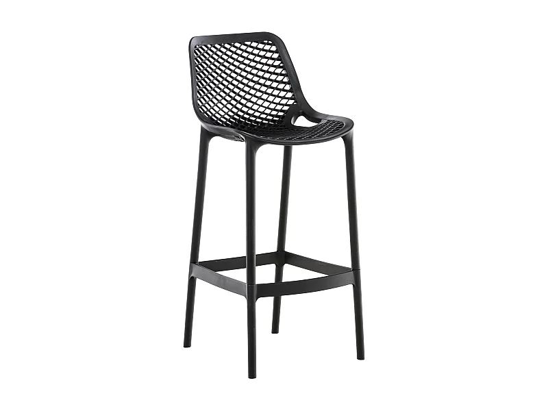 Barkruk - Kunststof - zwart - Air