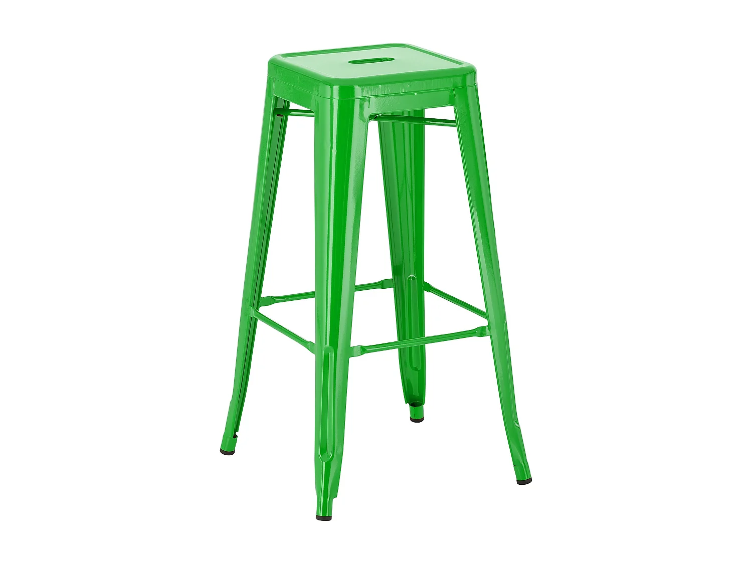 Tabouret de bar - Métal - Vert - Joshua
