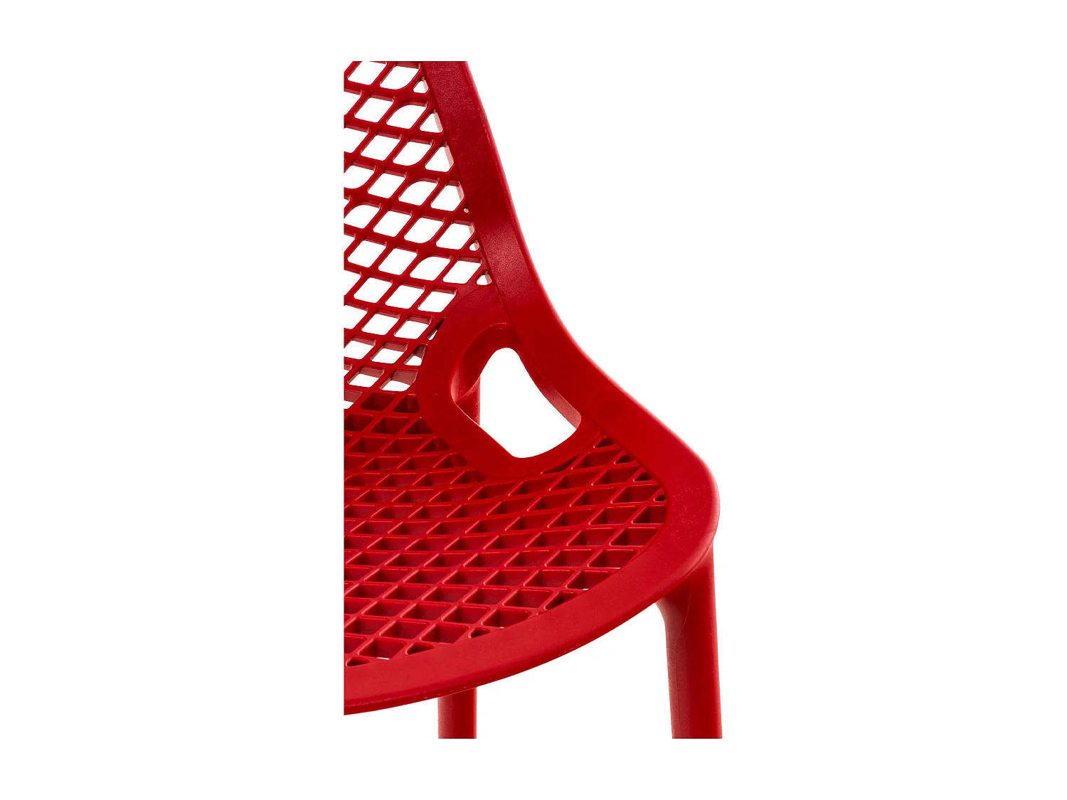 Barkruk - Kunststof - rood - Air