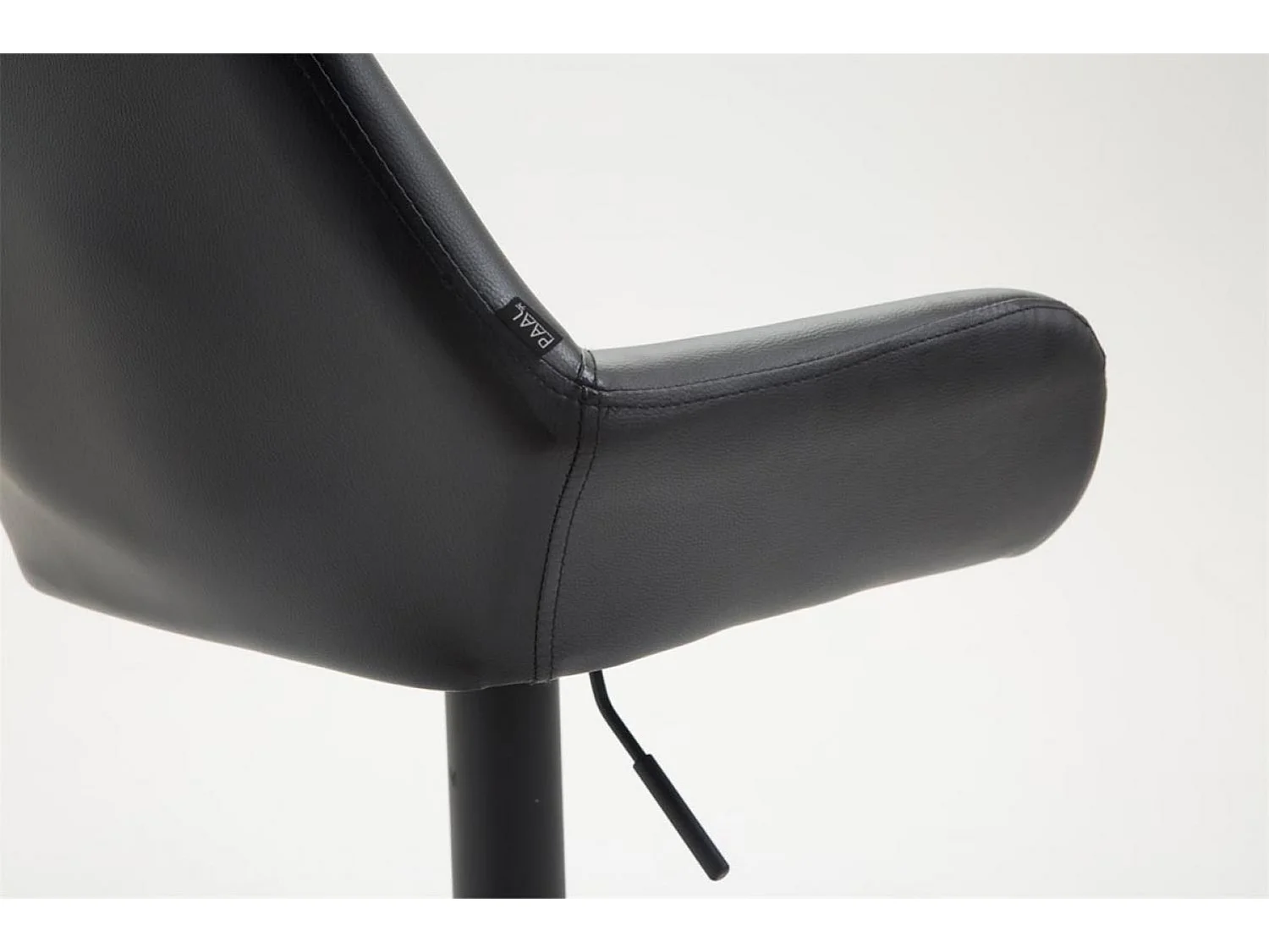 Tabouret de bar - Similicuir & Noir - Noir - Braga