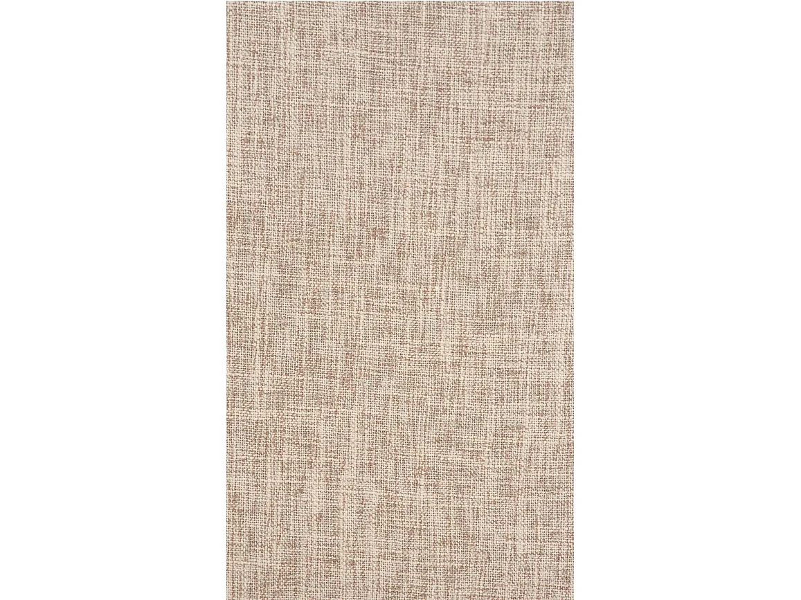 Tabouret de bar - Tissu & Noir - Crème - Grant