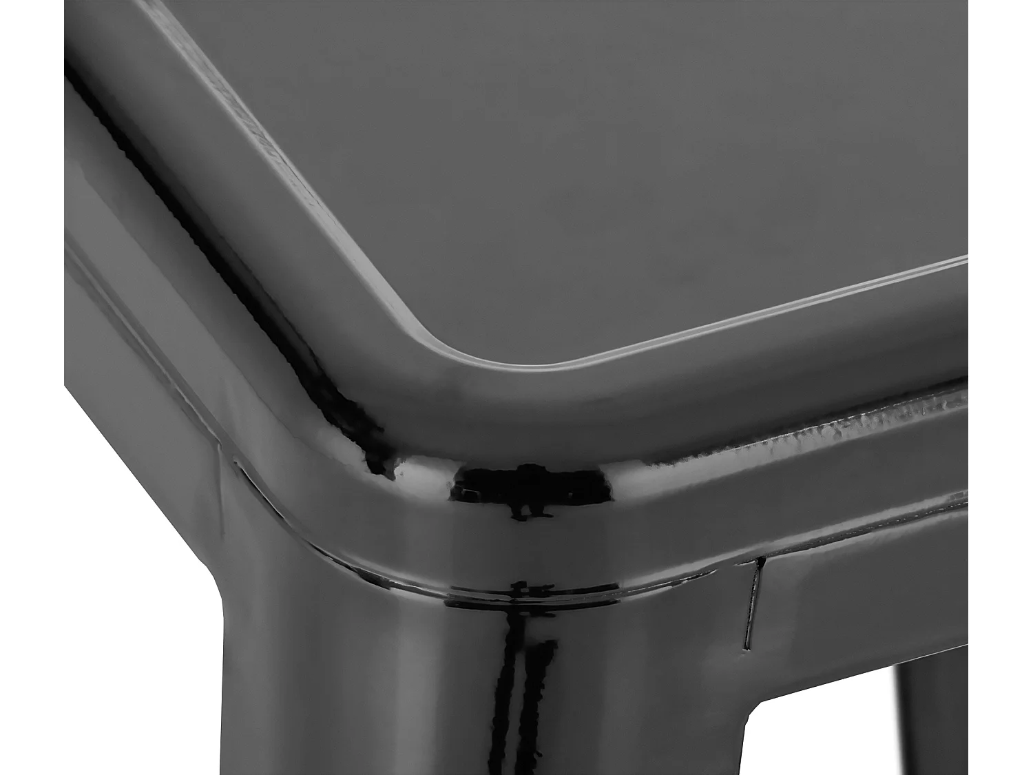 Tabouret de bar - Métal - Noir - Joshua