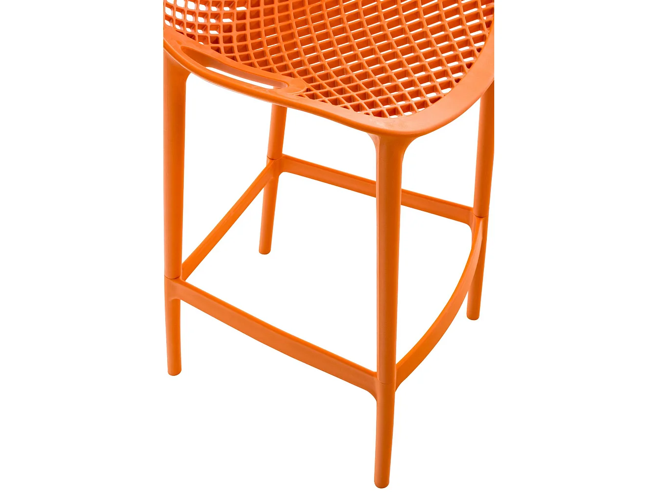 Tabouret de bar - Plastique - Orange - Air
