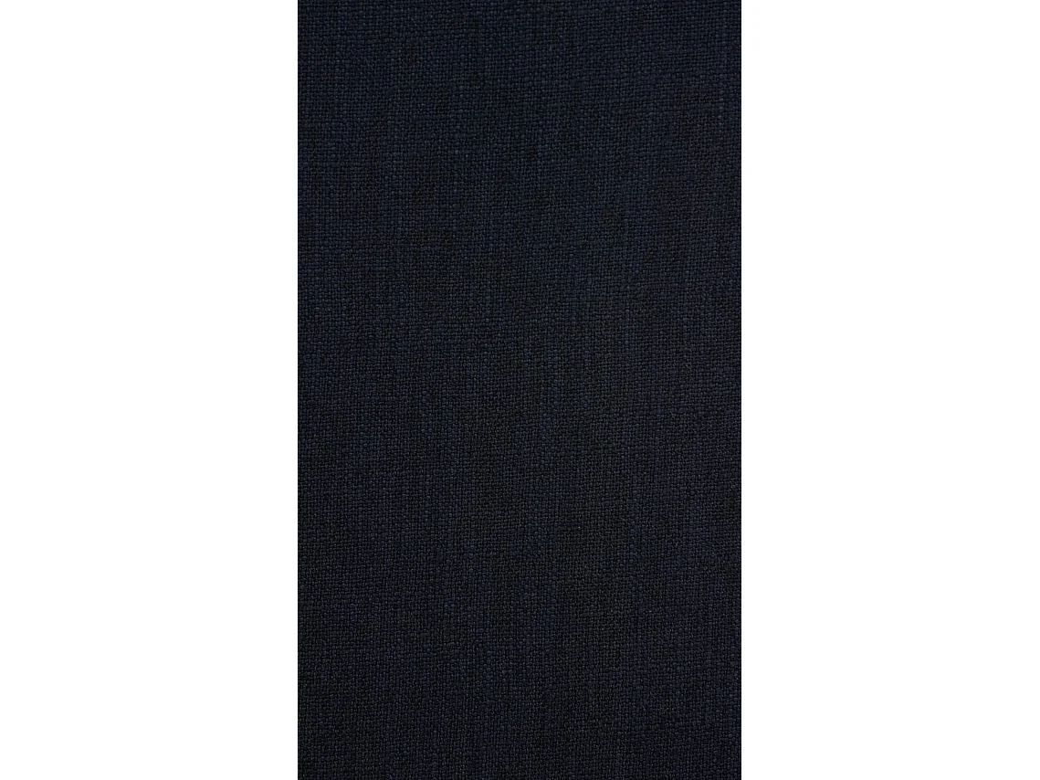 Tabouret de bar - Tissu - Noir - Grant