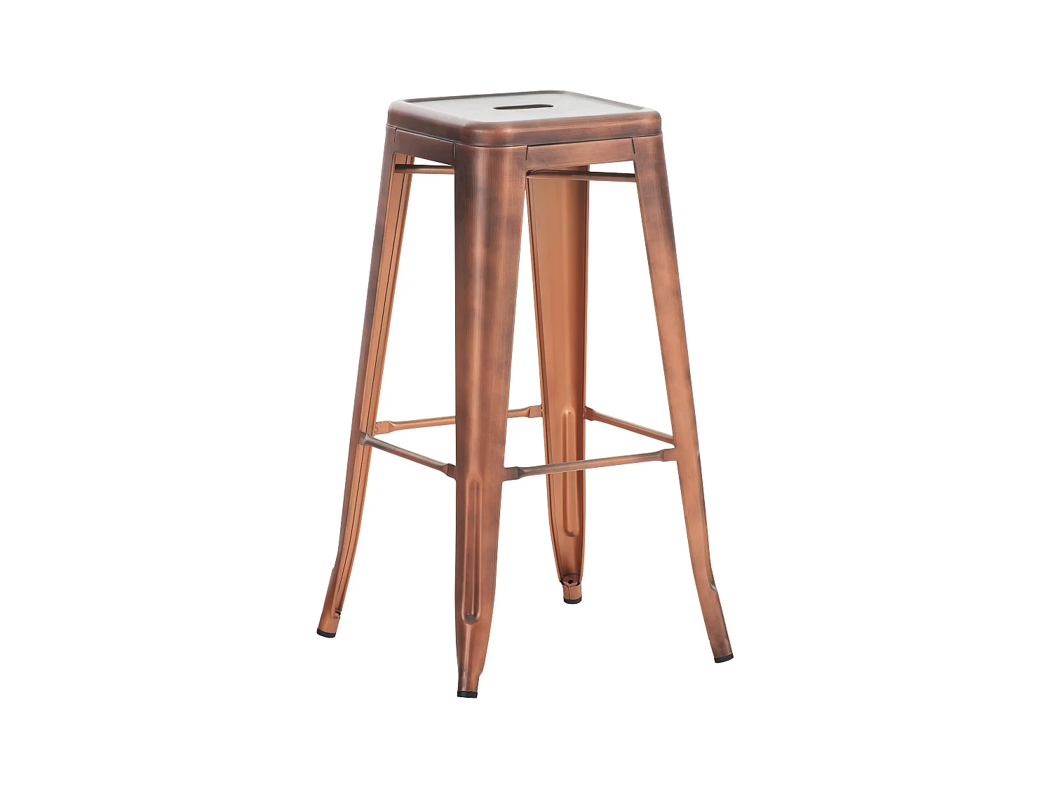 Tabouret de bar - Métal - Cuivre - Joshua
