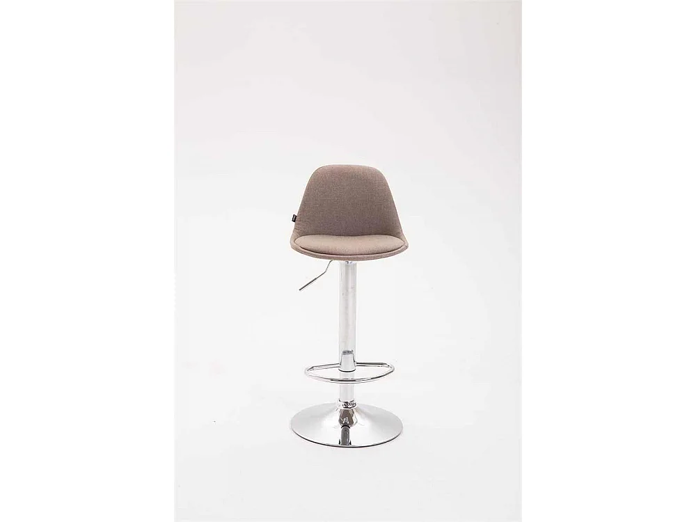 Barhocker - Stoff & Metall - taupe - Kiel
