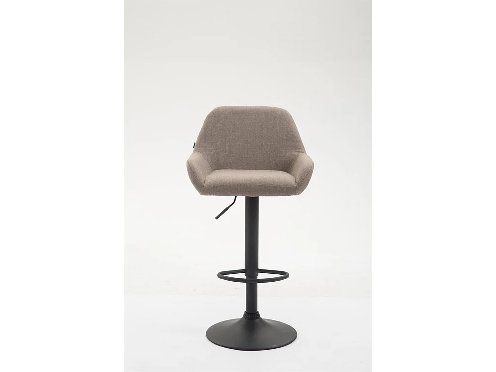 Barkruk - Stof & zwart - taupe - Braga