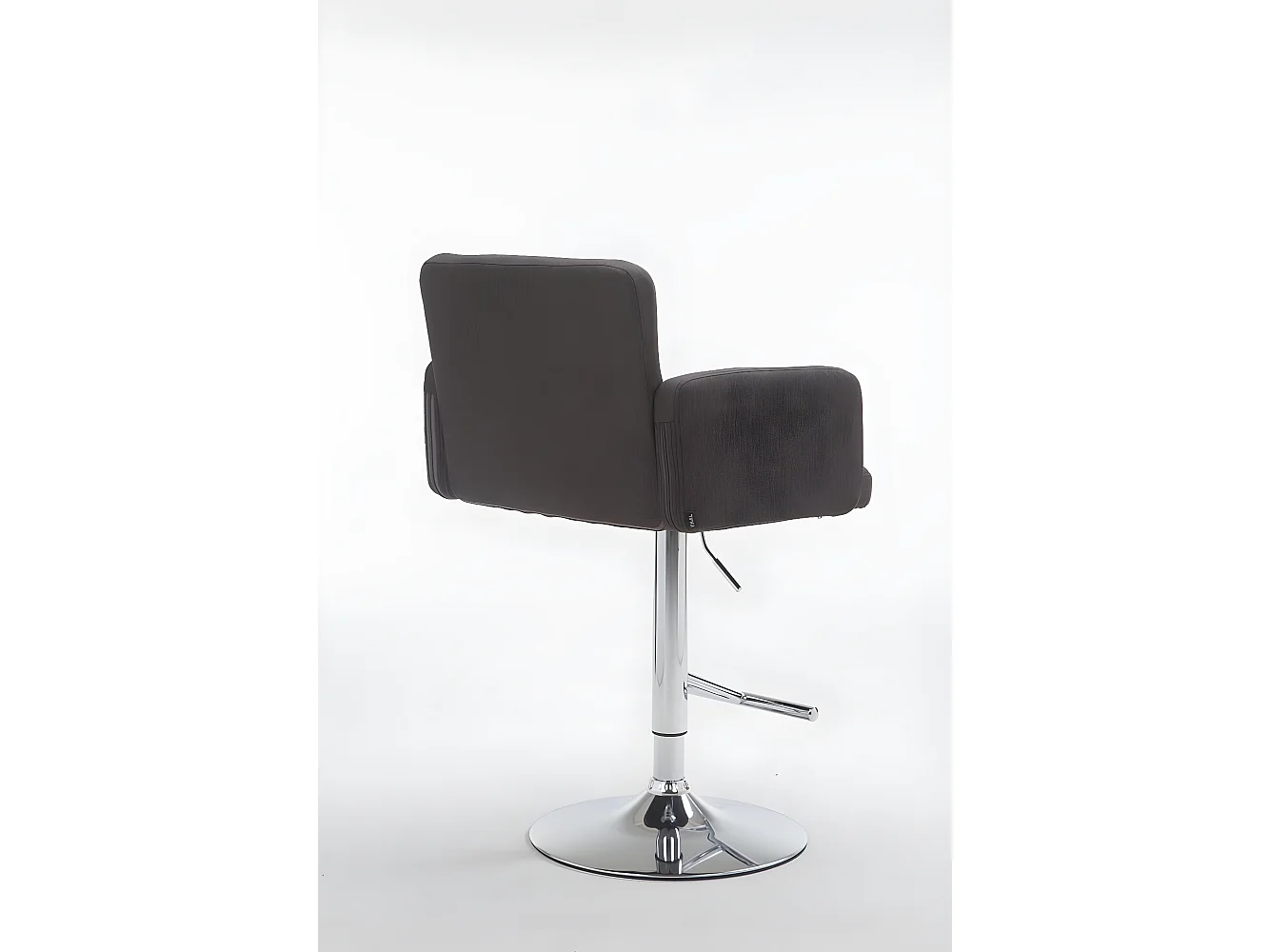 Tabourets de bar - Tissu & Métal - Gris foncé - Los Angeles