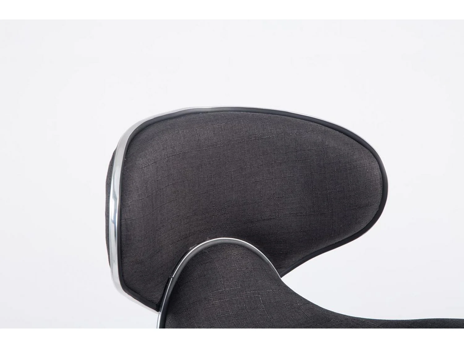 Barkruk - Stof & Metaal - donkergrijs - Las Vegas V2