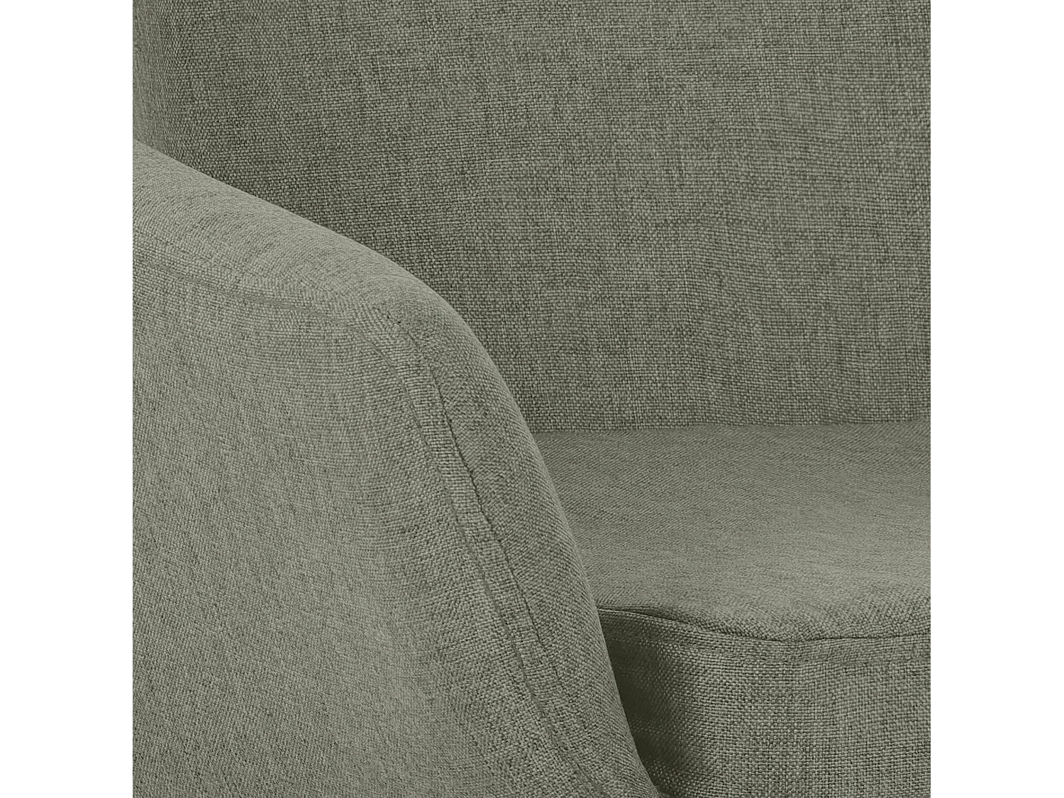 Tabouret de bar - Tissu - Gris clair - Grant