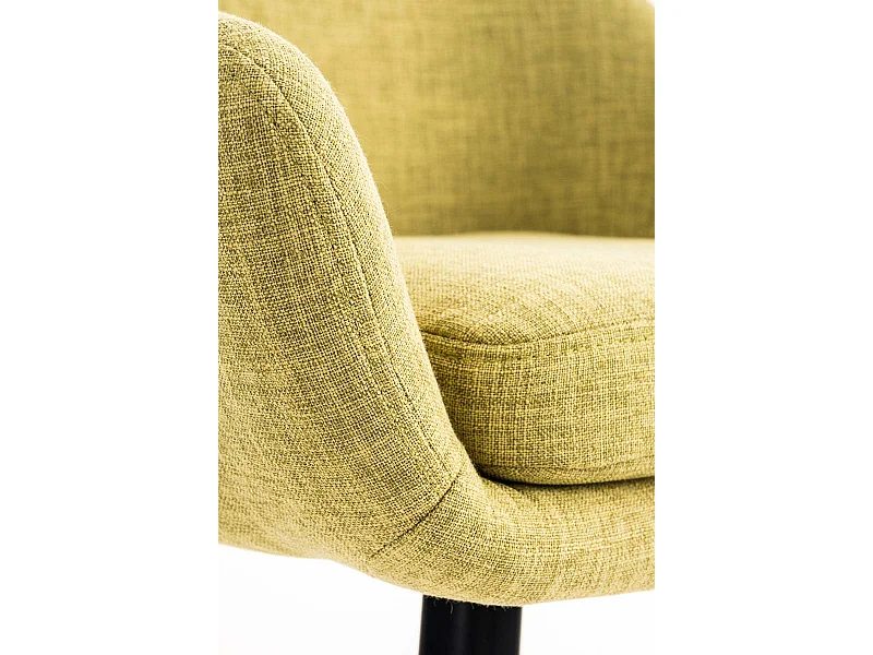 Lot de 2  Tabouret de bar - Tissu & Nature - Vert clair - Grant