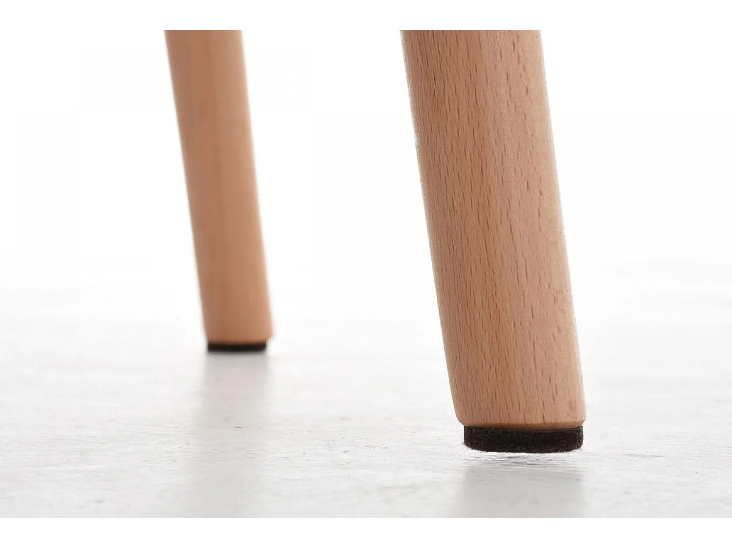 Tabouret de bar - Tissu & Noir - Bleu - Lincoln