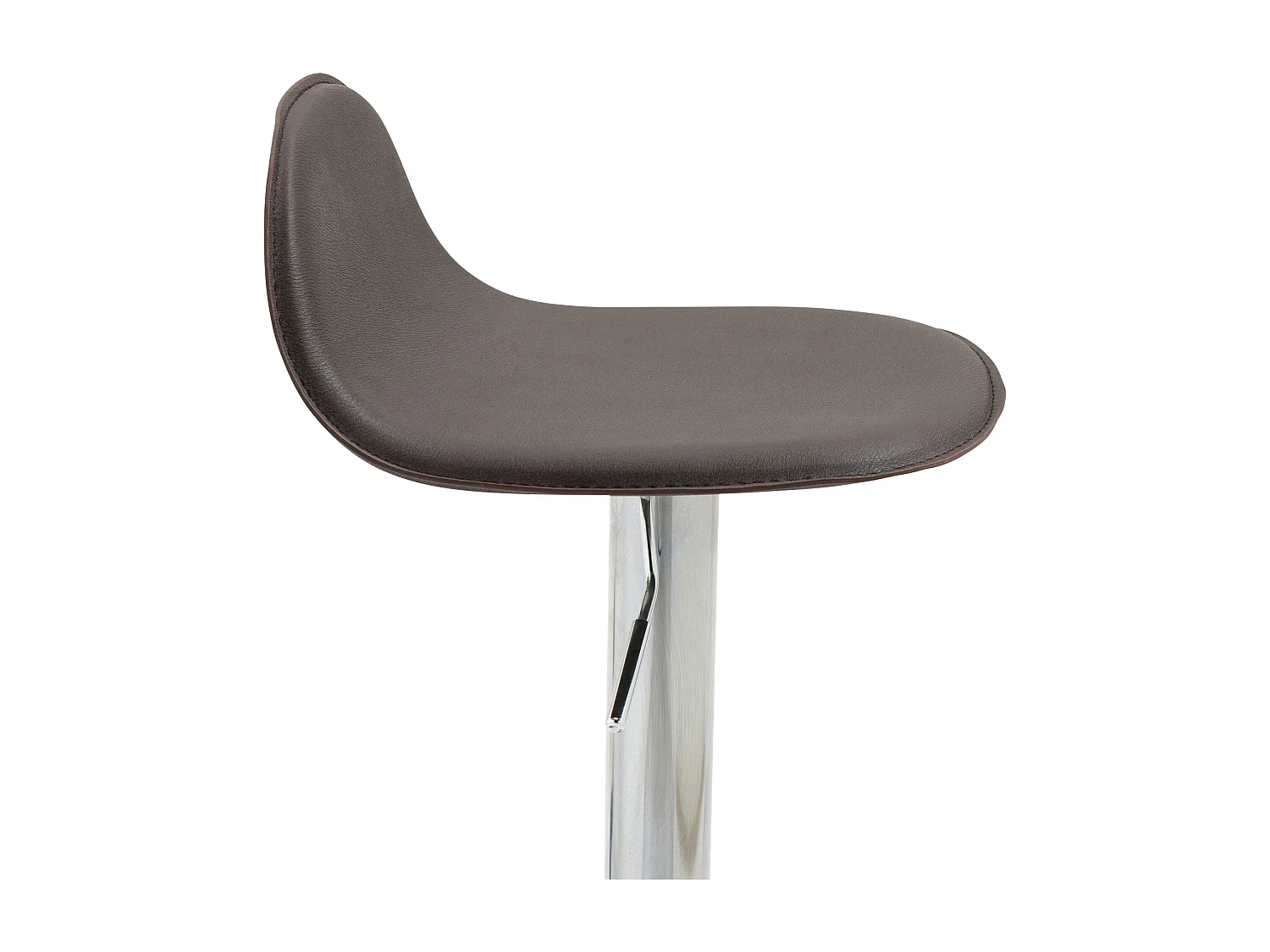 Tabourets de bar - Similicuir & Métal - Marron - Lana