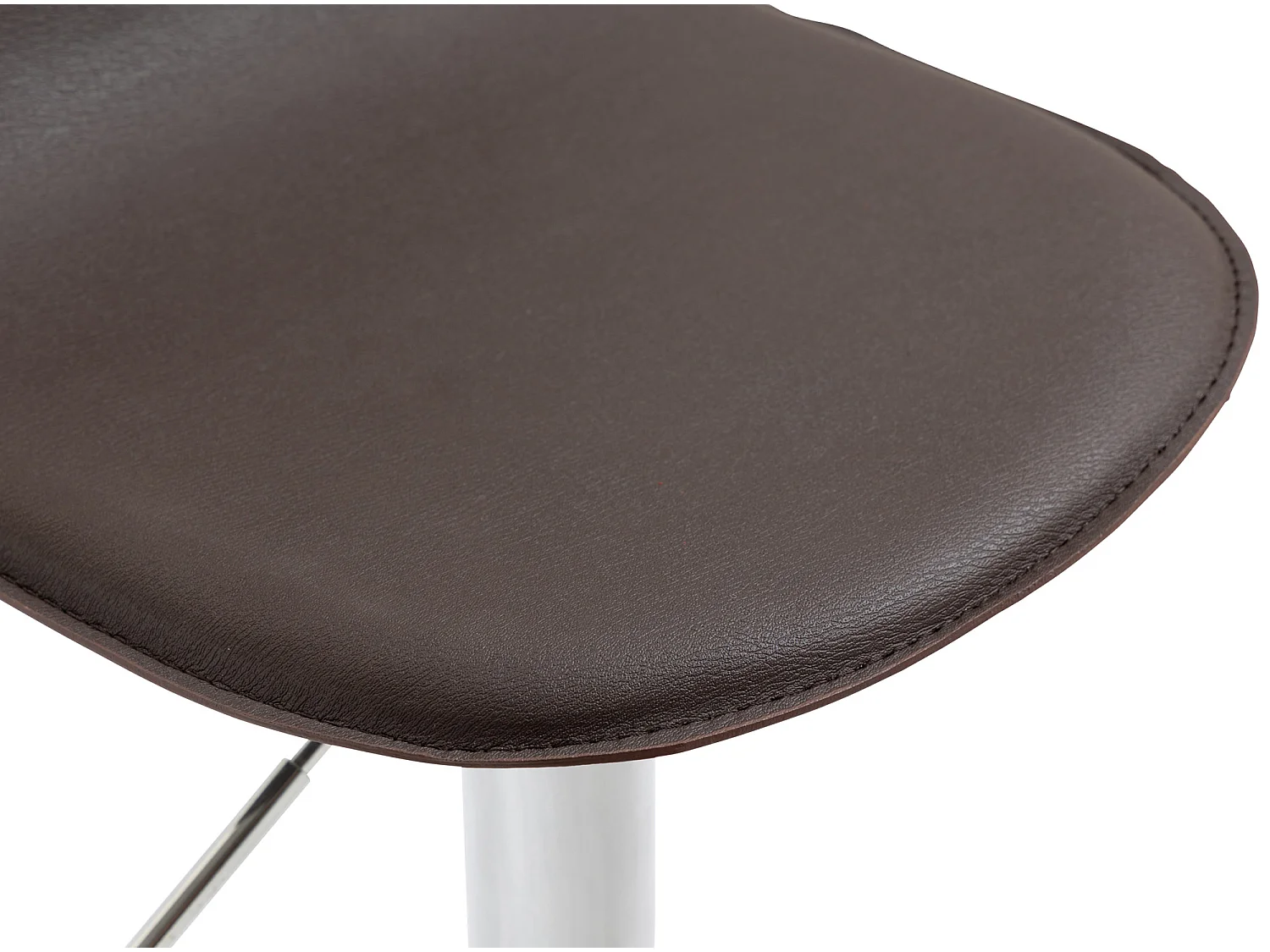 Tabourets de bar - Similicuir & Métal - Marron - Lana