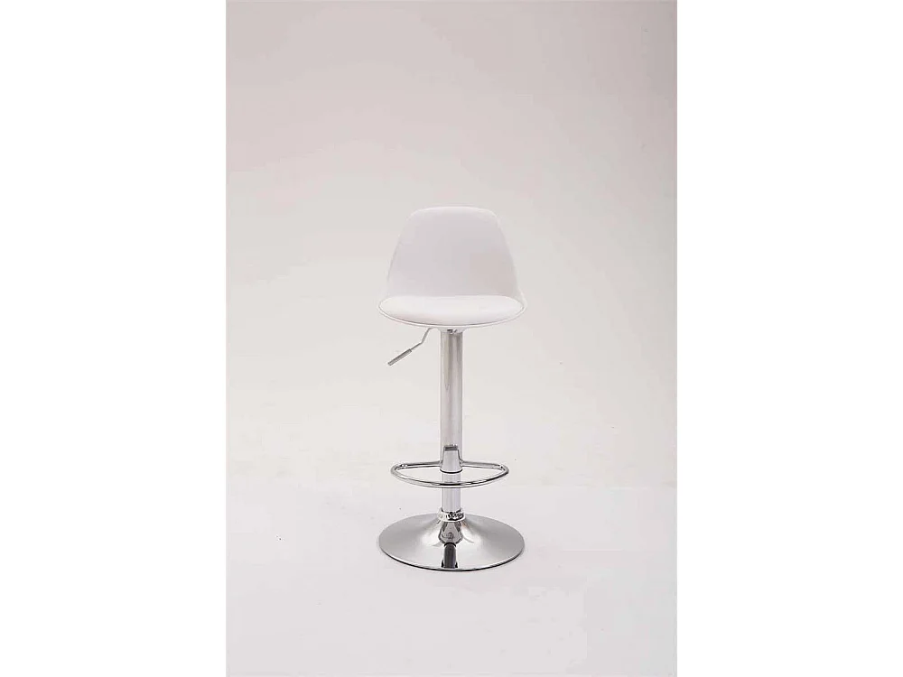 Barkruk - Kunststof & Metaal - wit - Kiel