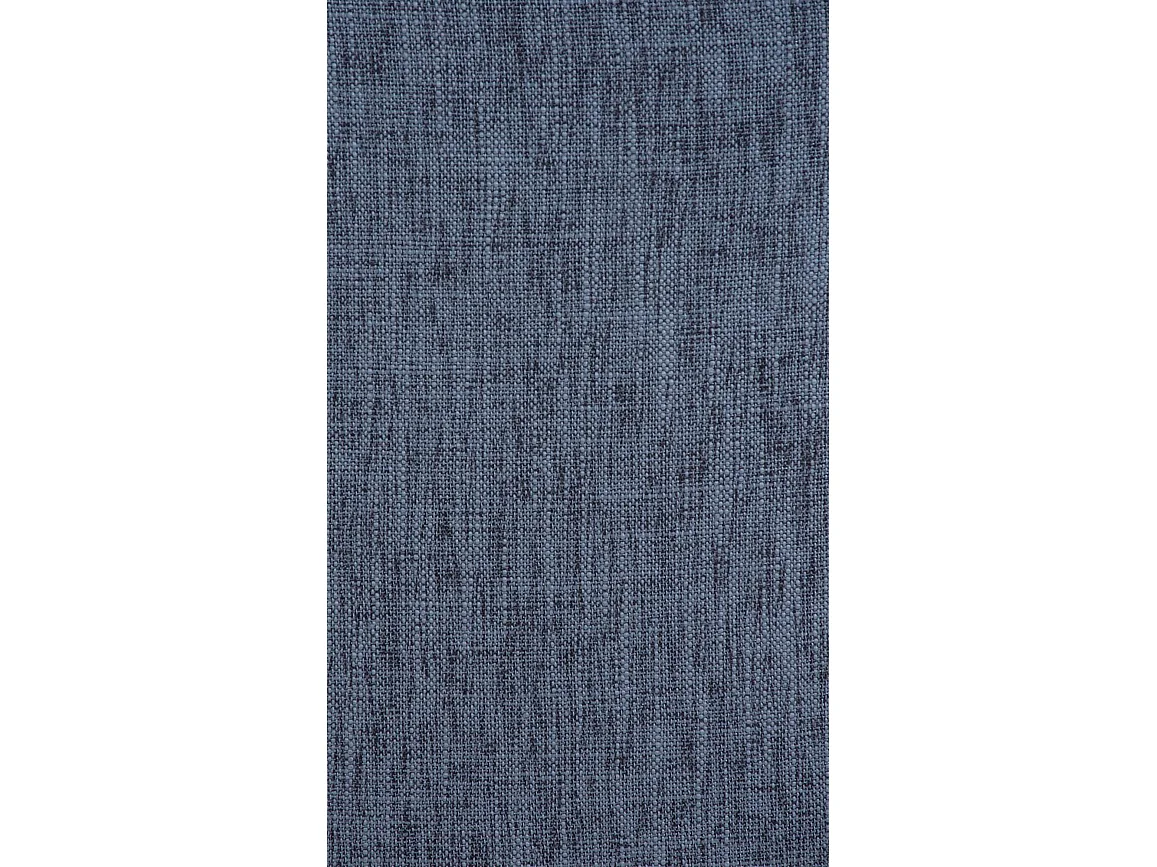 Tabouret de bar - Tissu & Noir - Bleu - Grant