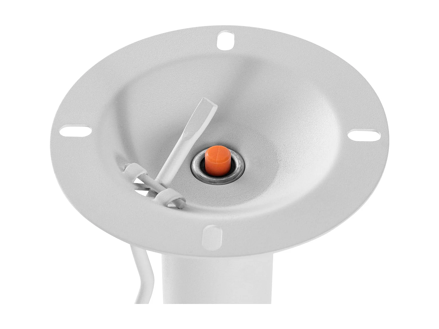 Barkruk - Metalen & Metaal - wit - Gestell 8 x 8