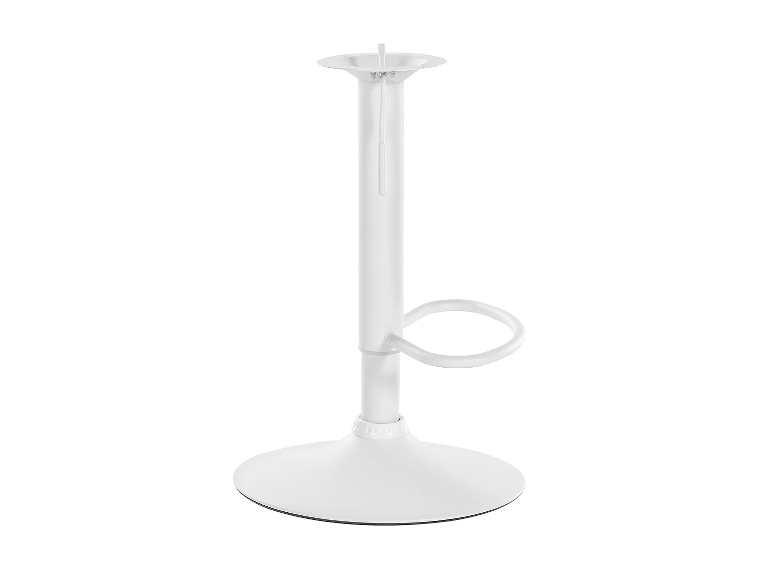 Barkruk - Metalen & Metaal - wit - Gestell 8 x 8