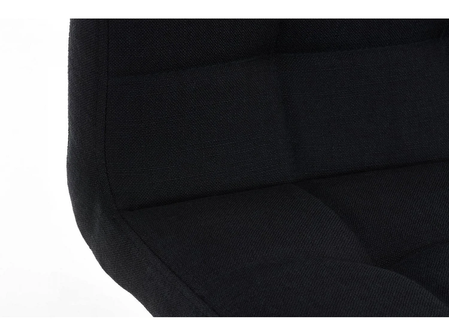 Sgabello da bar - Tessuto & nero - nero - Lincoln