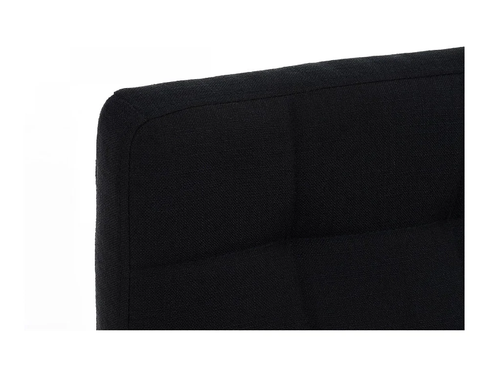 Barhocker - Stoff & schwarz - schwarz - Lincoln