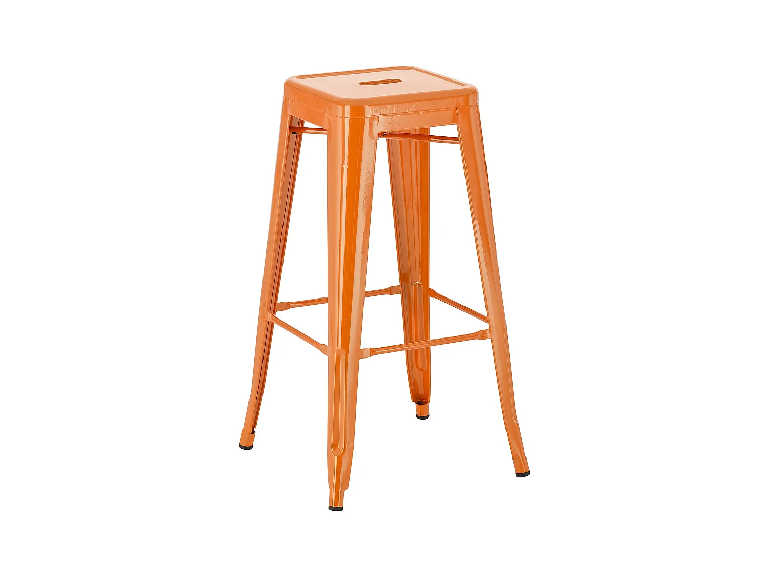 Barkruk - Metaal - oranje - Joshua
