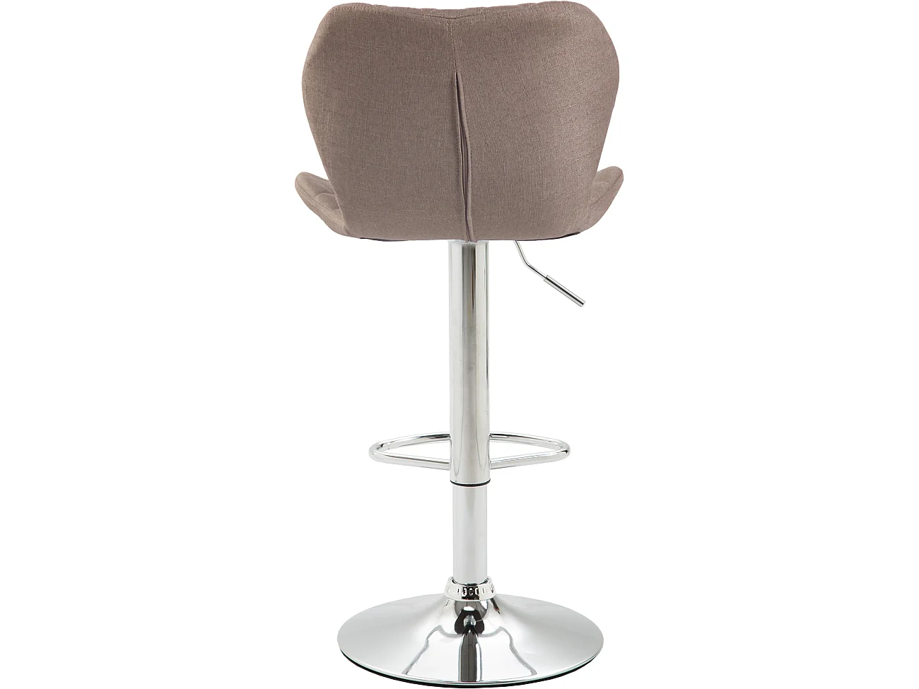 Set van 2 Barkruk - Stof & Metaal - taupe - Cork