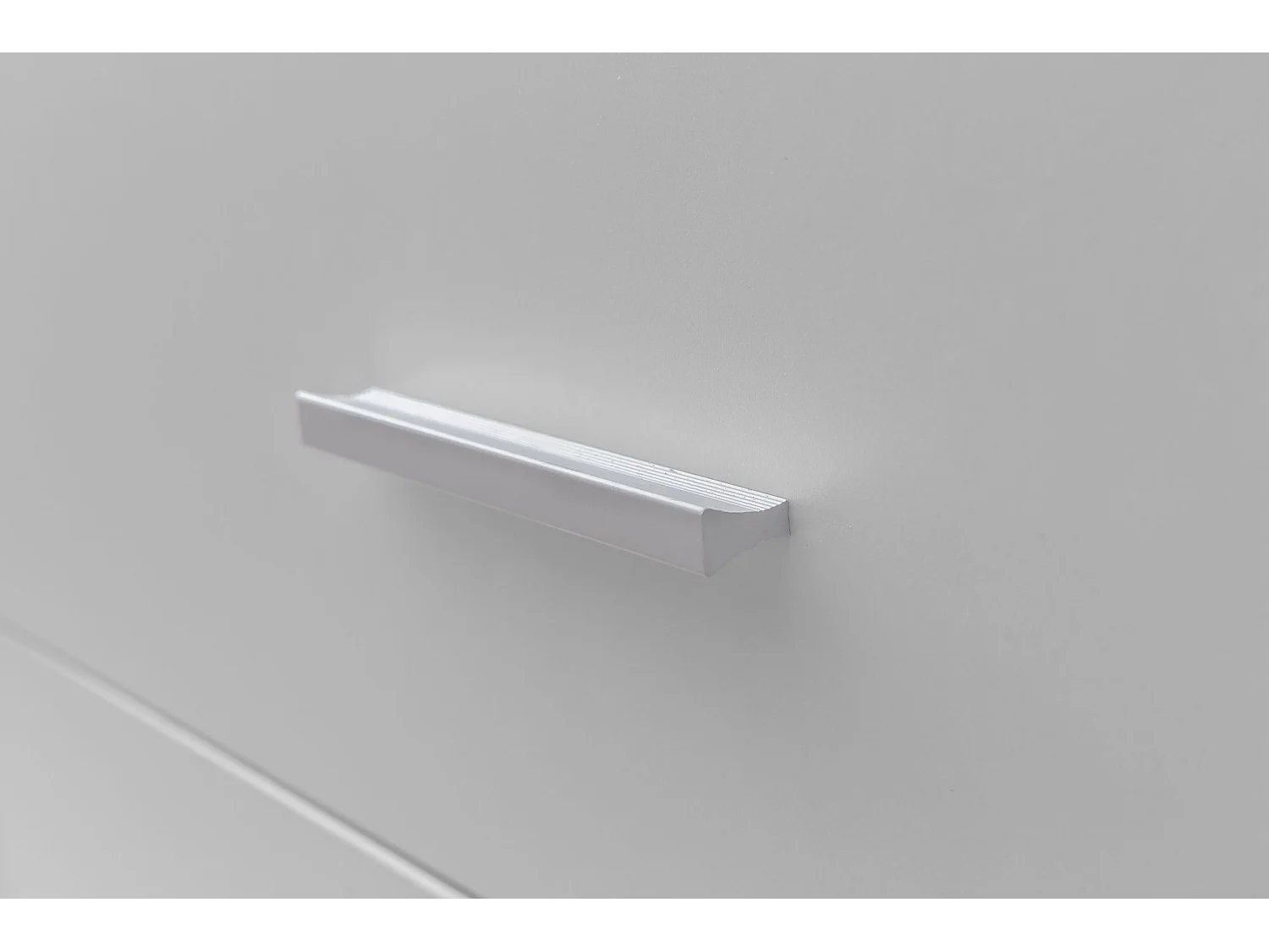 Sideboard FB52330 Weiß Hochglanz 60x90x30 cm Schubladenkommode Anrichte