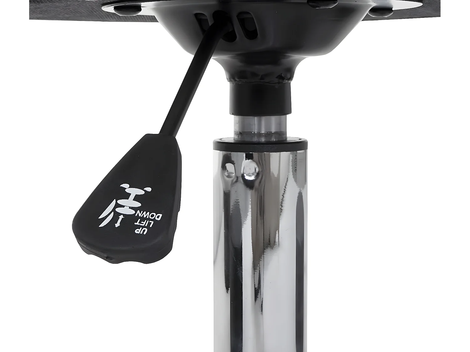 Tabouret MCW-C22,  similicuir noir