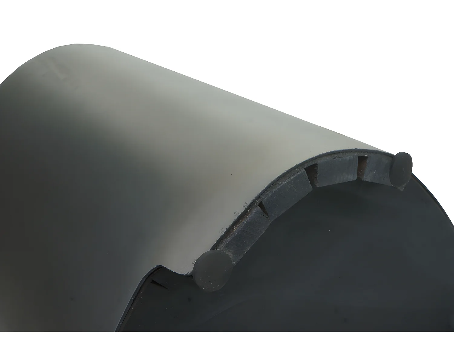 Sgabello tavolino da salotto design industriale MCW-L74 40x38x38cm legno di abete effetto metallo spazzolato nero