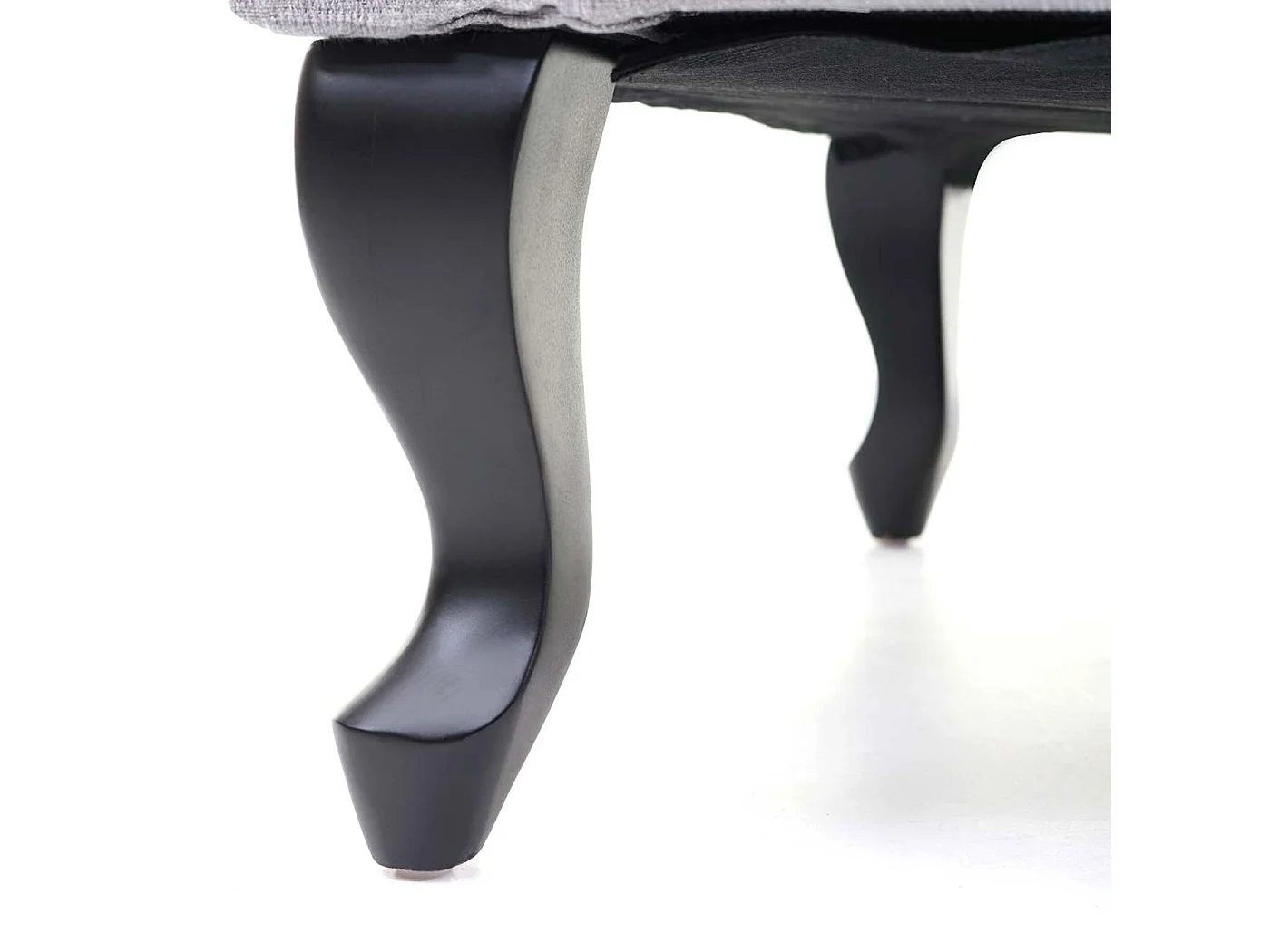 Ottomane Oxford hydrofuge,  gris