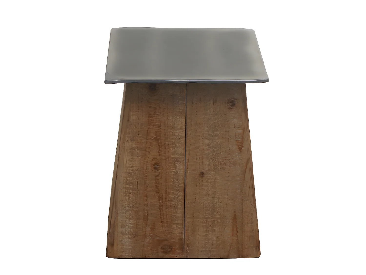 Taboret MCW-L76, stołek drewniany