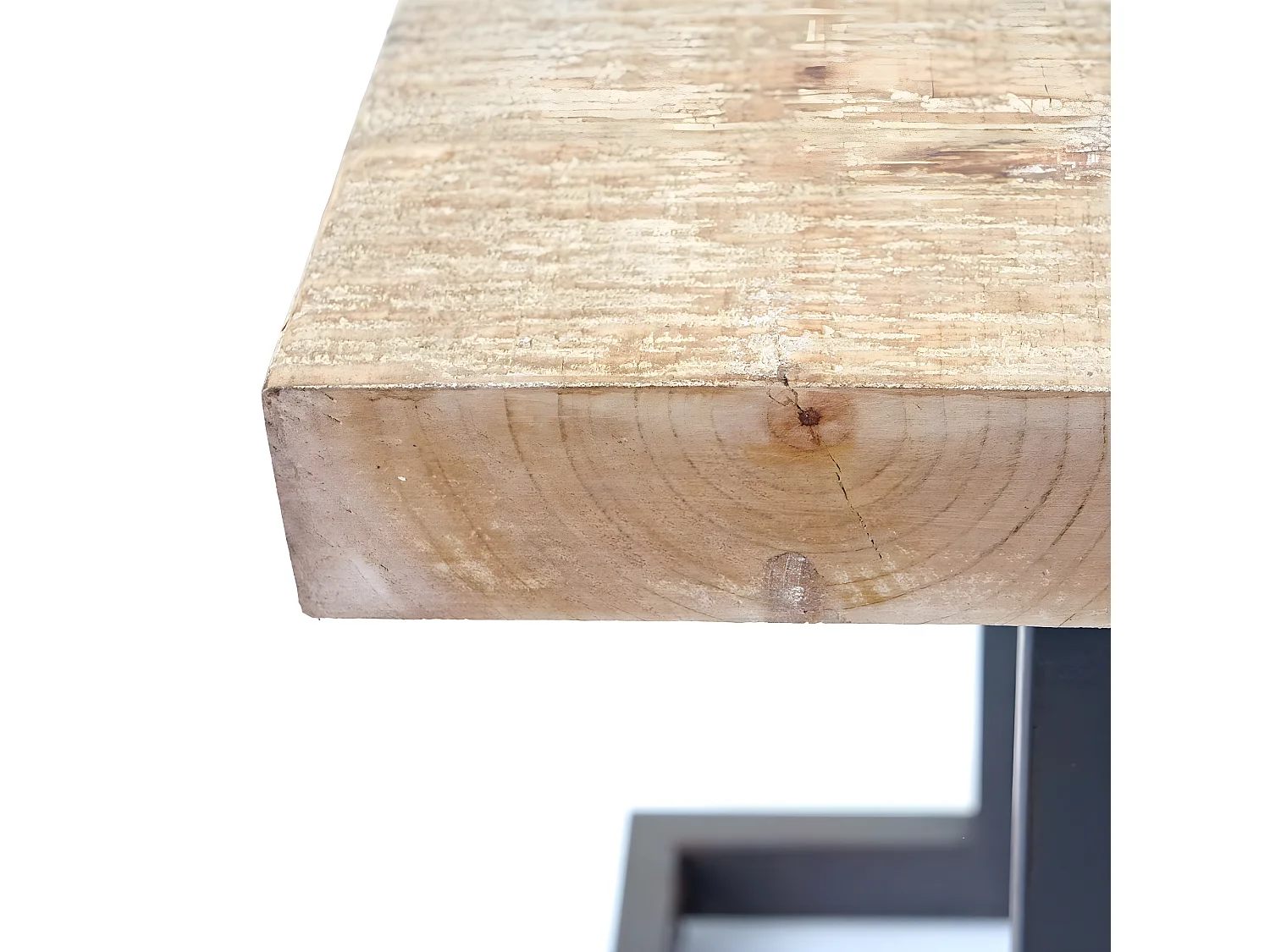 Sitzhocker MCW-A15 Tanne Massiv