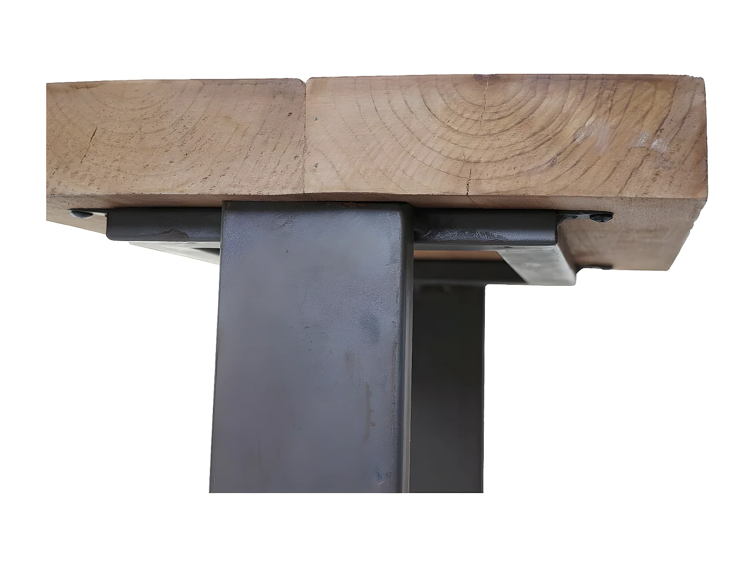 Sitzhocker MCW-A15 Tanne Massiv