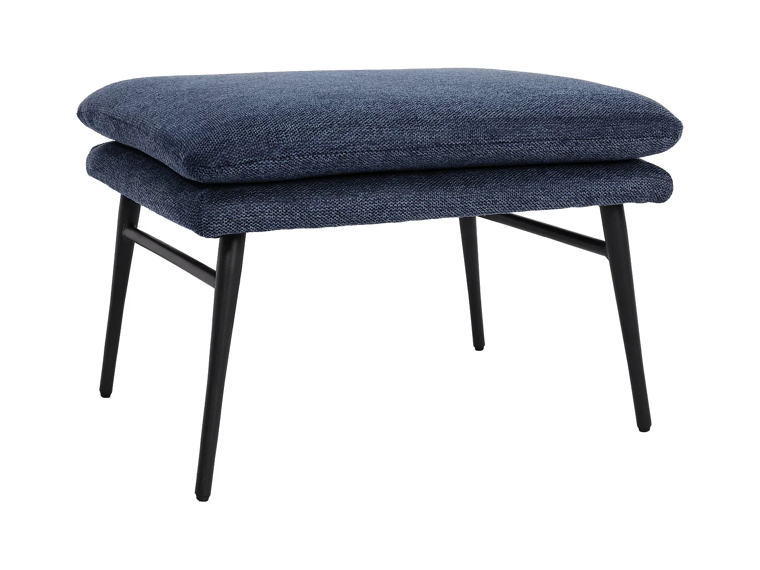 Taboret MCW-L62, otomana,  niebieski