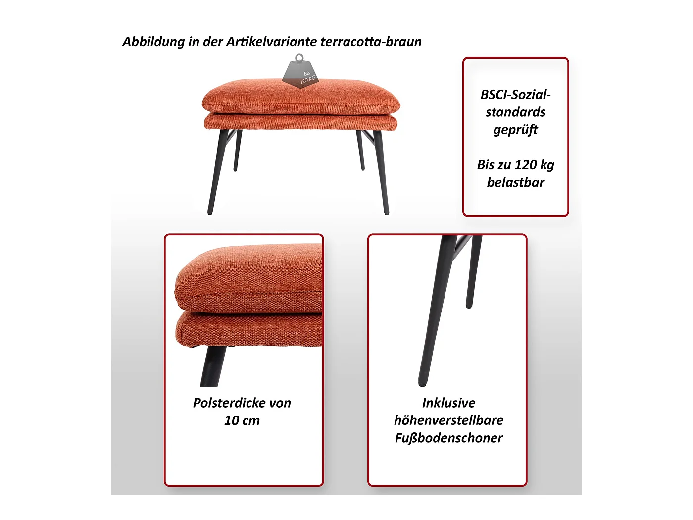 Hocker MCW-L62, Blau