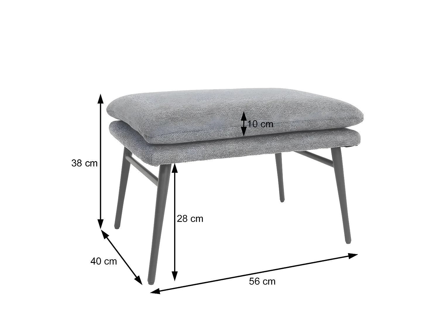 Hocker MCW-L62, Blau