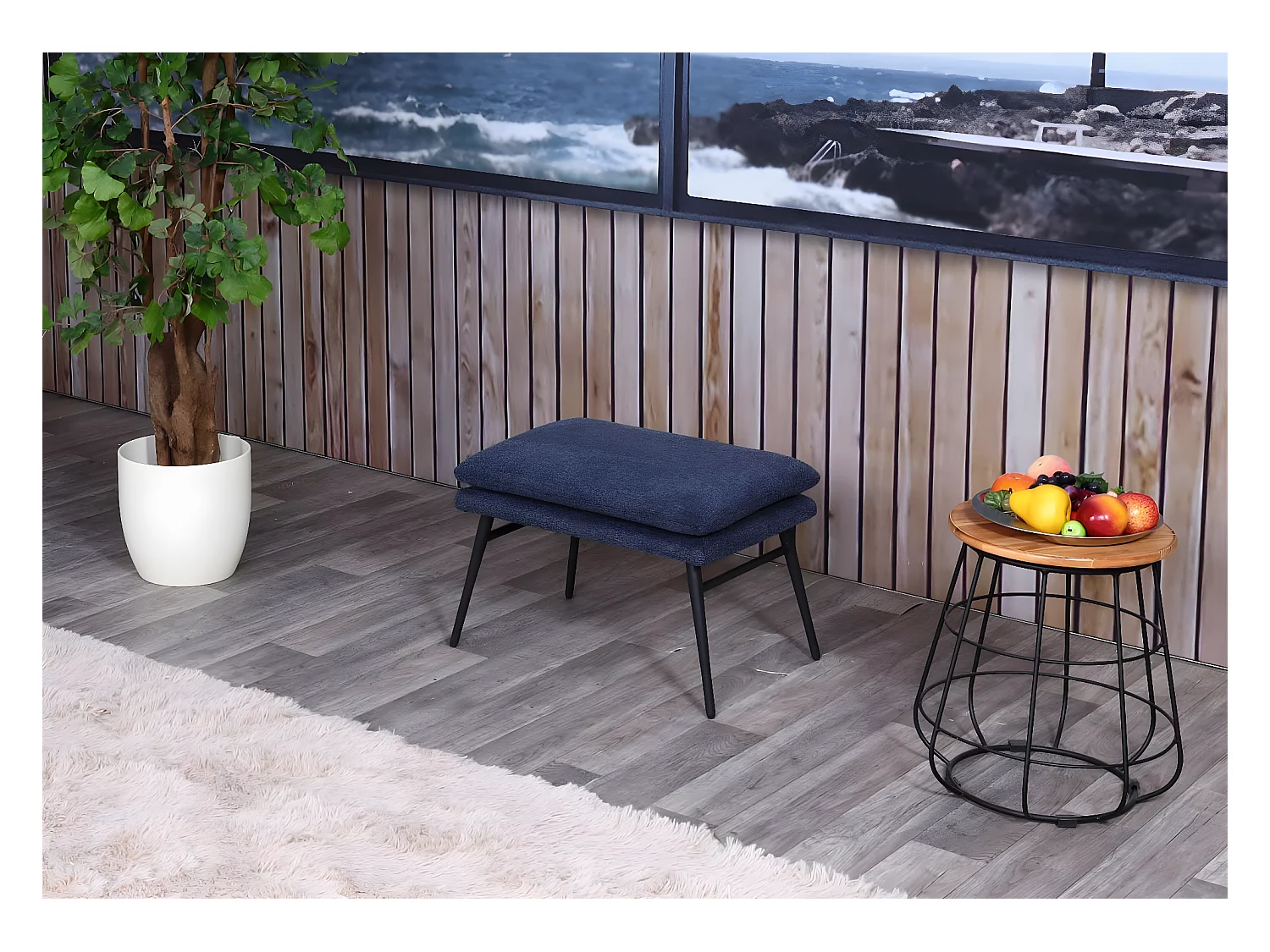 Hocker MCW-L62, Blau