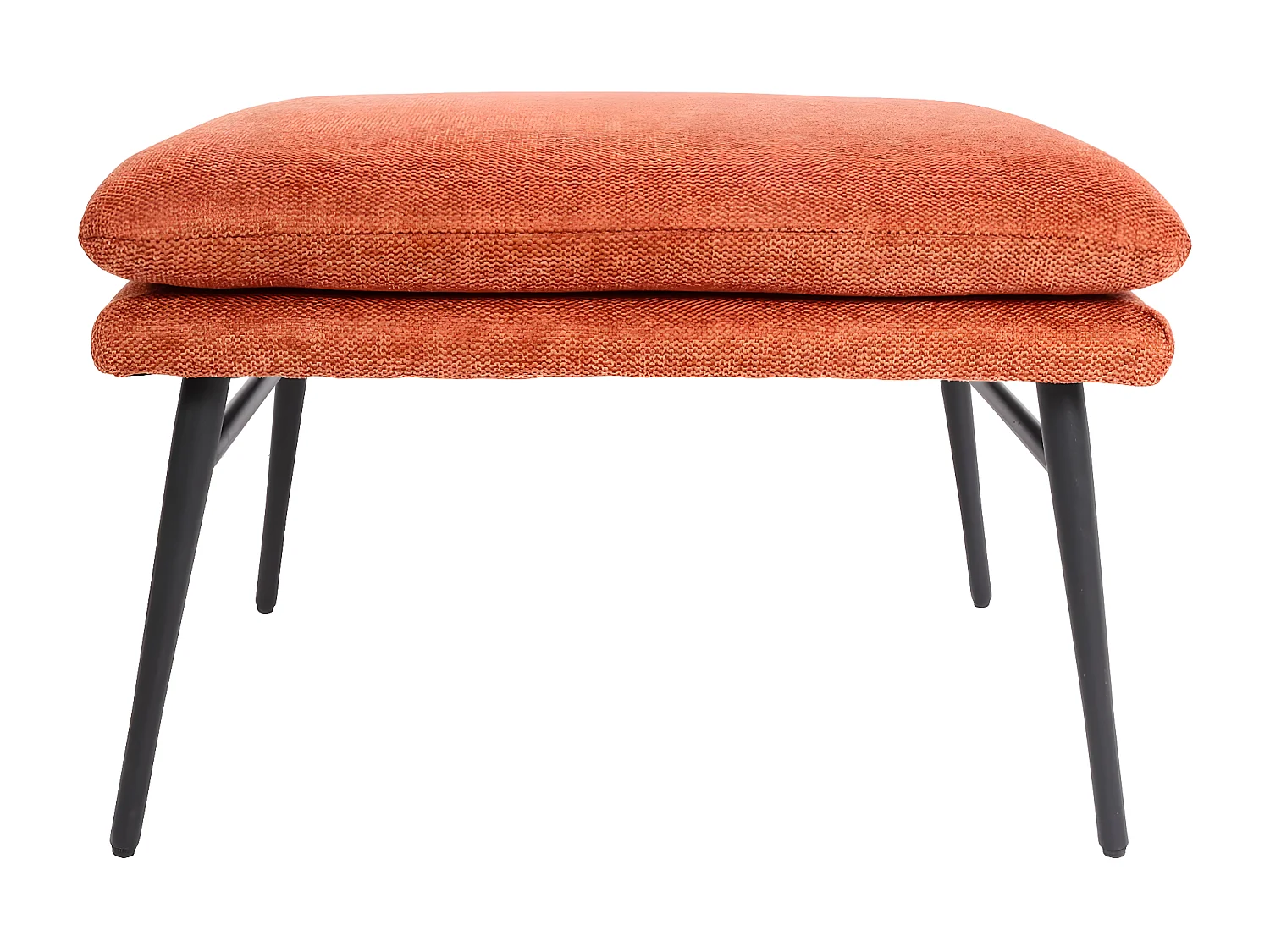 Tabouret MCW-L62,  terrecuite-brun