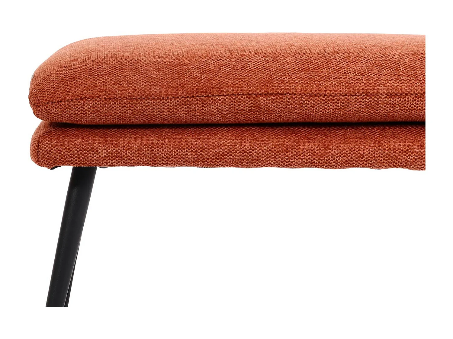 Tabouret MCW-L62,  terrecuite-brun