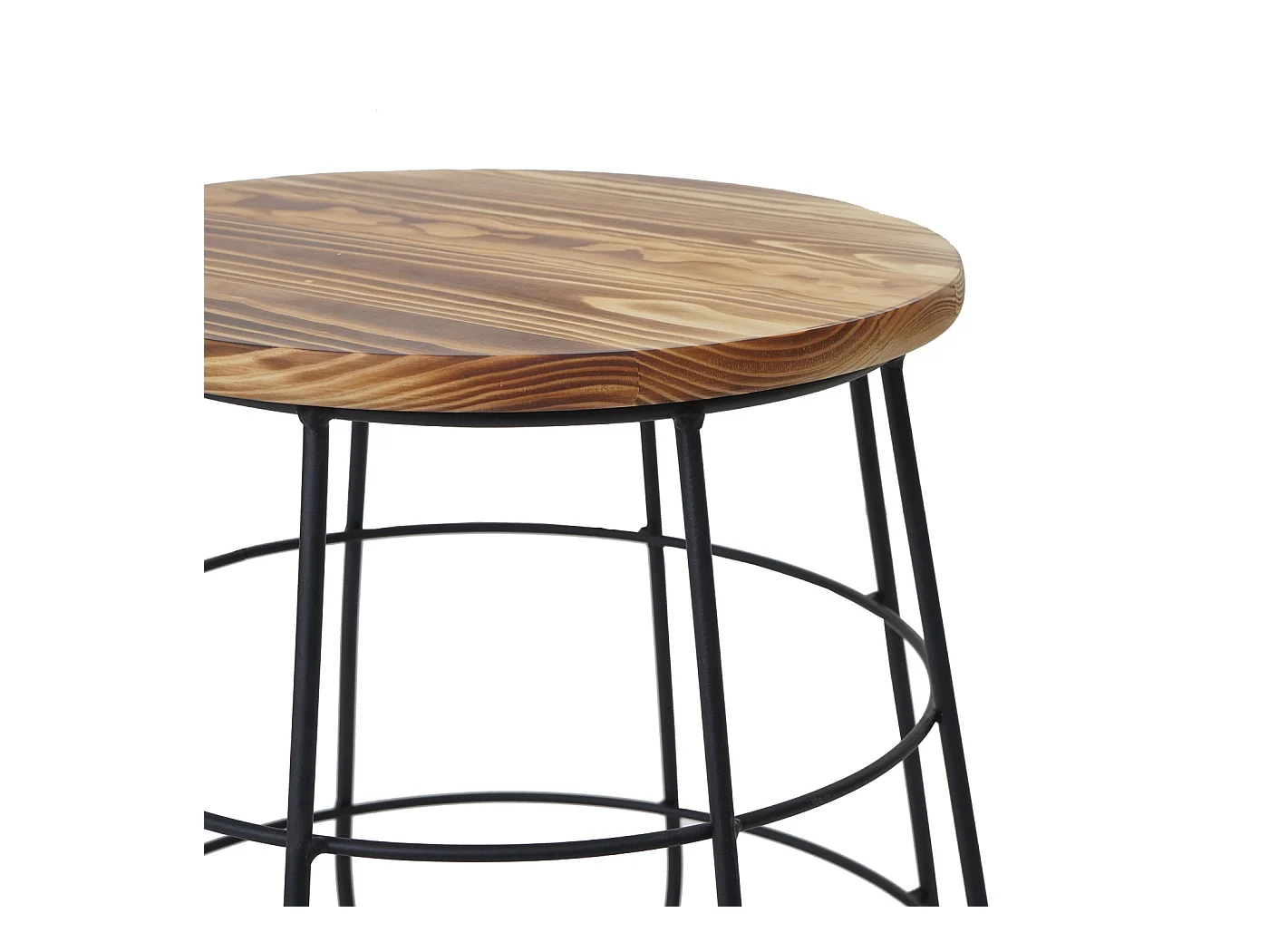 Taburete MCW-A80 madera auténtica