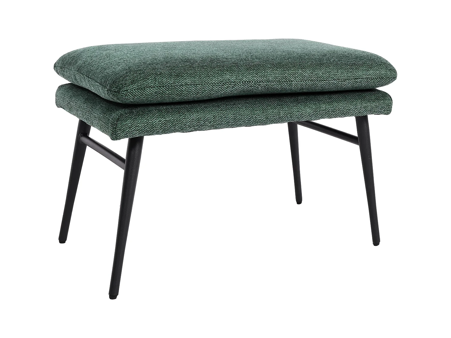 Taboret MCW-L62, otomana,  zielony