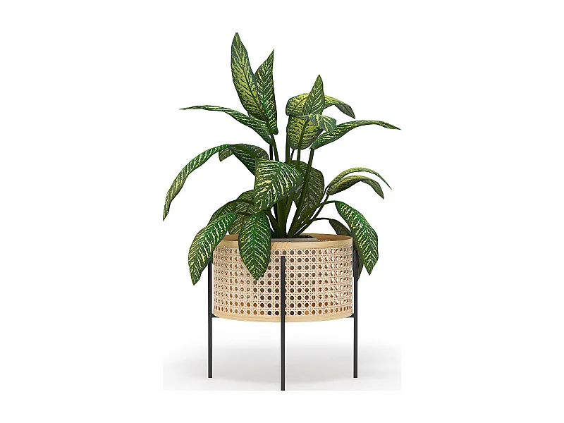 Runder Bodenpflanztopf - Boho-Stil - Fusión